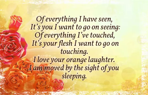 Good Morning Love Poems For Him