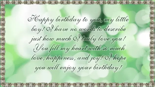 Happy 2Nd Birthday My Boy