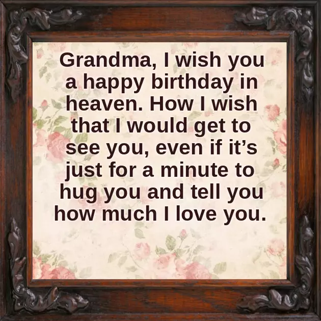 Happy Birthday Grandma Heaven Happy Birthday Grandma Heaven