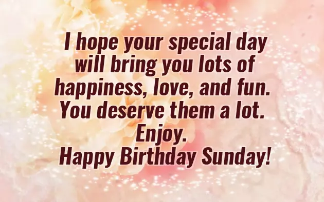 Sunday Wishes To A Friend