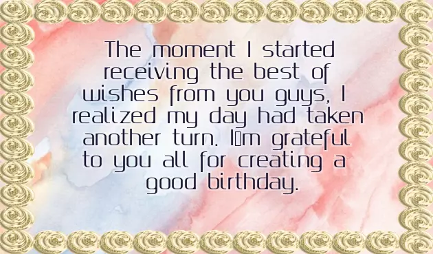 Thanking Wishes For Friends