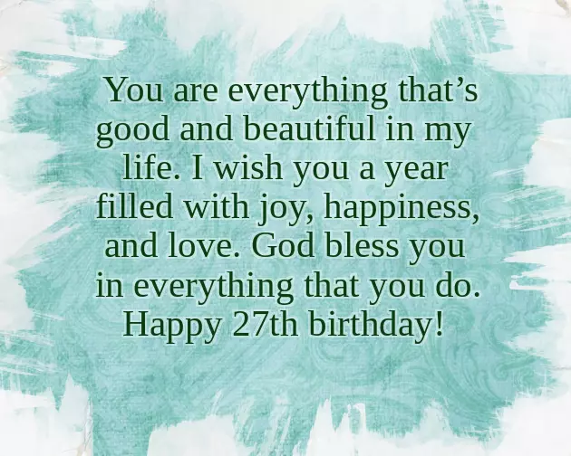 27 Birthday Quotes