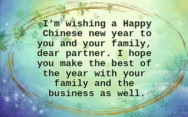 Formal New Year Wishes