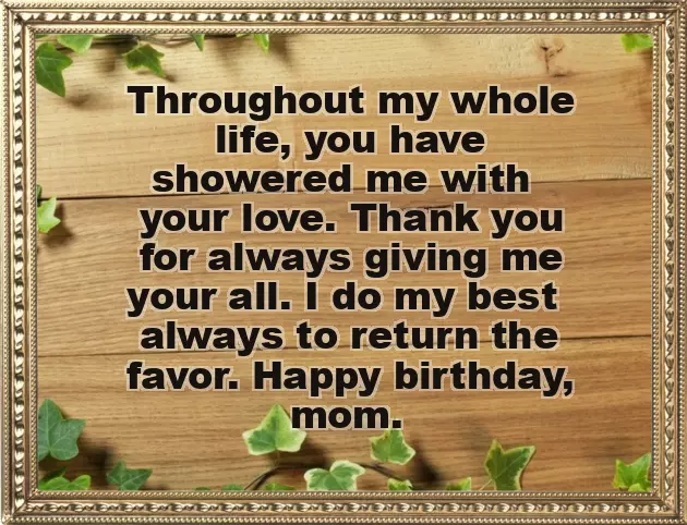 Quotes For Mom Birthday Wishes Quotes For Mom Birthday Wishes