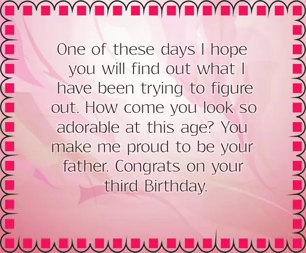 Happy 3Rd Birthday Son