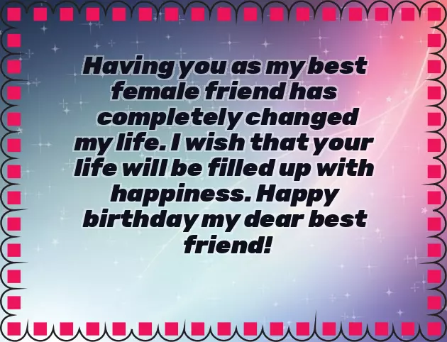 Happy Birthday To A Female Friend Quotes Happy Birthday To A Female Friend Quotes