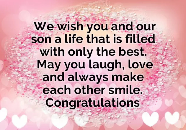 Wedding Congratulations To Parents Of The Groom Wedding Congratulations To Parents Of The Groom