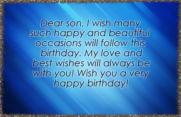 Birth Of Son Wishes
