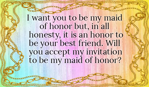 Maid Of Honor Quotes For Best Friend