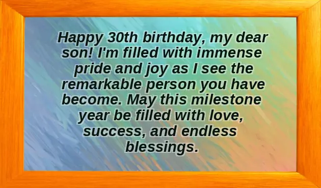 Birthday Wishes For My Son From Mother Birthday Wishes For My Son From Mother