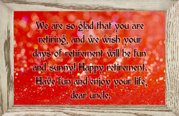 Retirement Congratulations Note