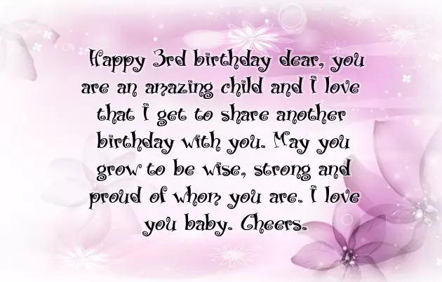 Happy Birthday Wishes For 3 Year Old Baby Boy Happy Birthday Wishes For 3 Year Old Baby Boy