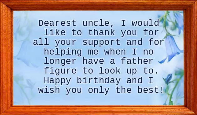 Uncle Birthday Wishes Uncle Birthday Wishes