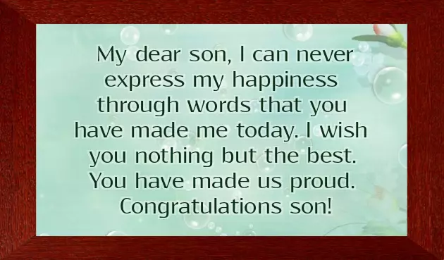 Congratulations To My Grandson On His Graduation Congratulations To My Grandson On His Graduation