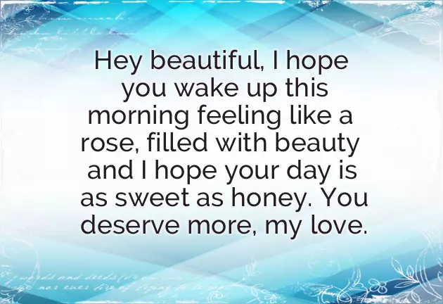 Good Morning Message For A Beautiful Woman Good Morning Message For A Beautiful Woman