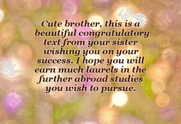 Wishes For Graduation For Brother