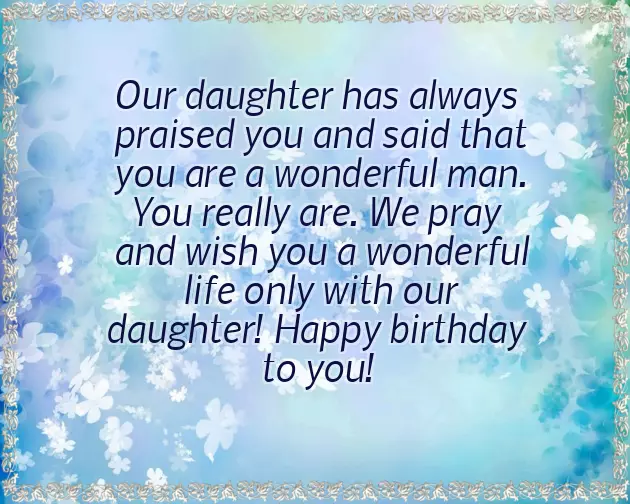 Son In Law Birthday Wishes Quotes