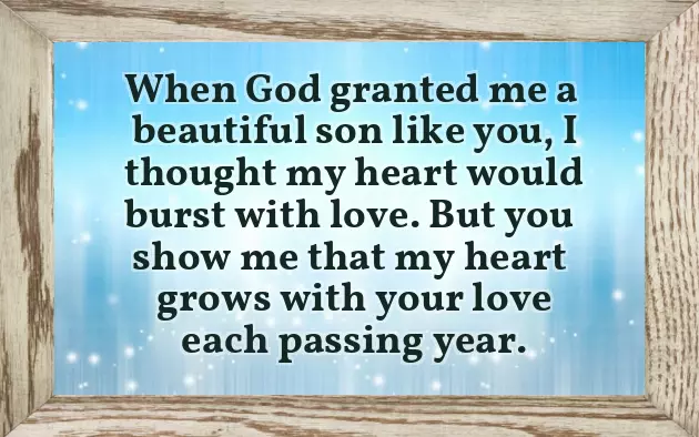 Birthday Wishes Quotes To Son