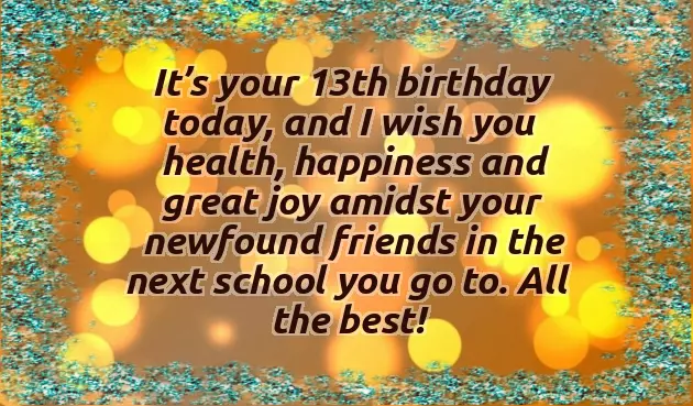 13Th Birthday Quotes For Girl