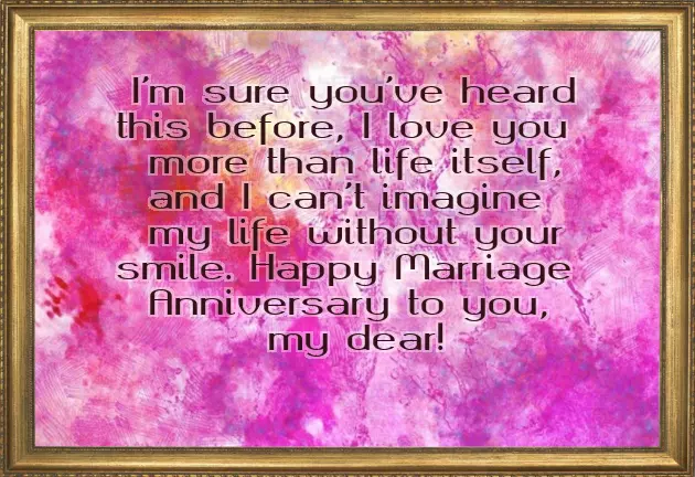 Happy Anniversary My Dear Hubby