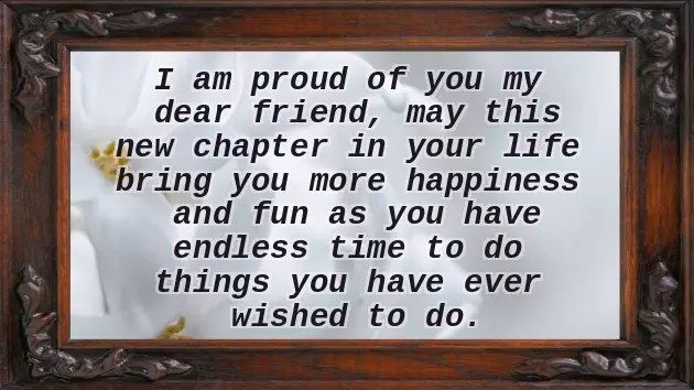 Retirement Messages For A Close Friend Retirement Messages For A Close Friend