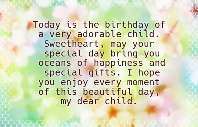 Happy Birthday Little Boy Quotes