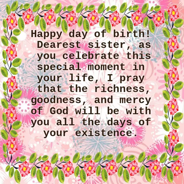 Birthday Wishes For My Blood Sister Birthday Wishes For My Blood Sister