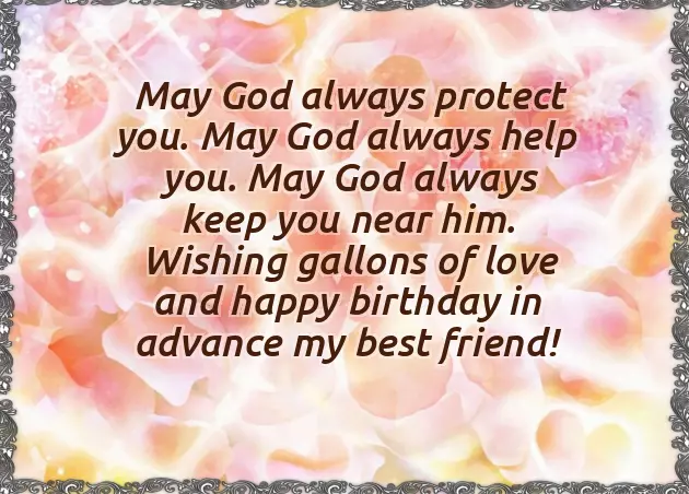 Happy Birthday In Advance My Wife