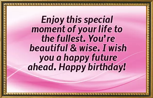 Birthday Wish For A Young Lady Birthday Wish For A Young Lady