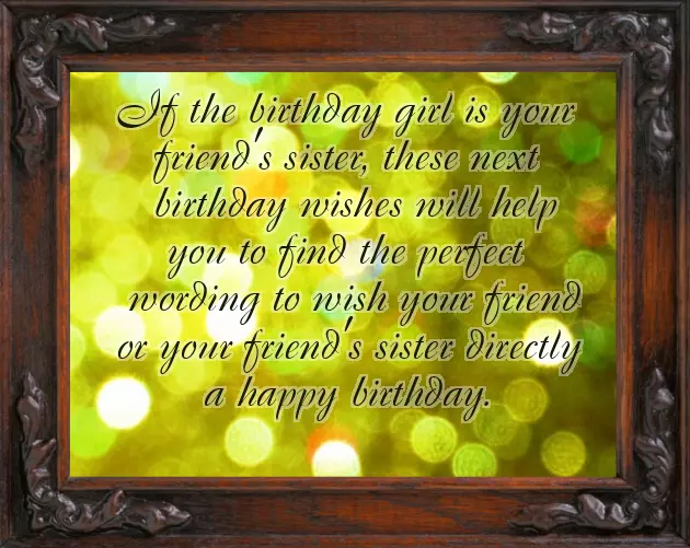 Birthday Wishes By Sister To Brother