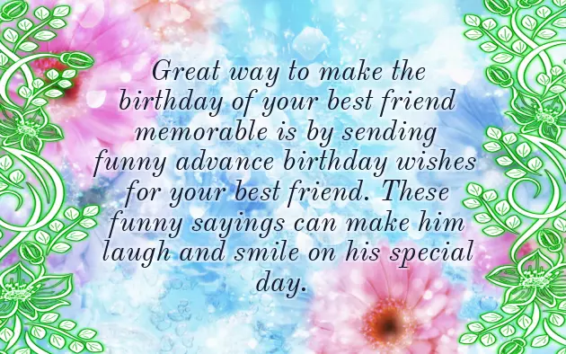 Early Birthday Wishes Funny Early Birthday Wishes Funny