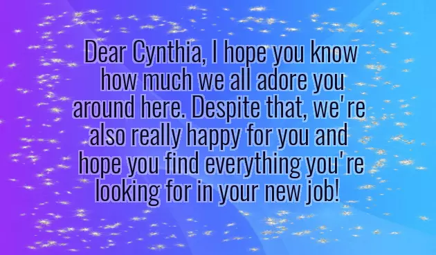 Congratulations To Coworker On Promotion