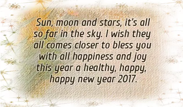 Wonderful New Year Wishes