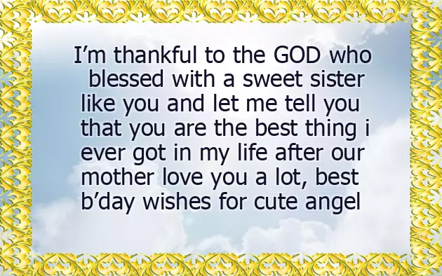 Birthday Wishes Sister Friend