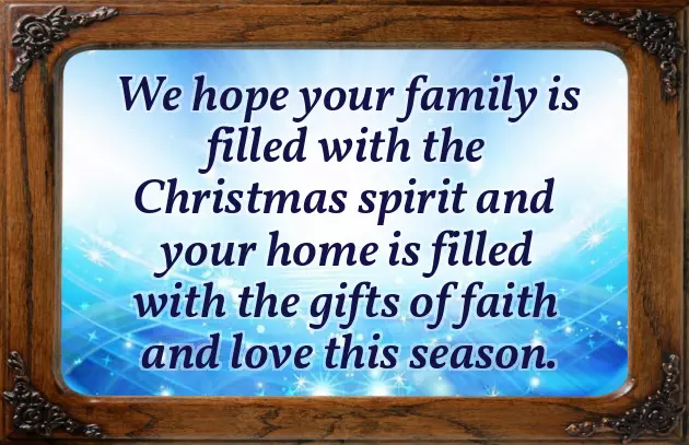 Christmas Greetings Family And Friends