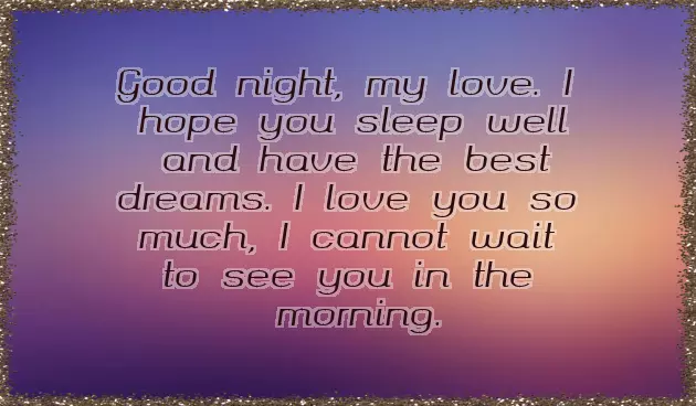 Good Night Love Romantic Good Night Love Romantic