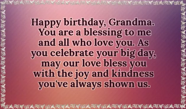 Birthday Wishes From Grandma To Grandson