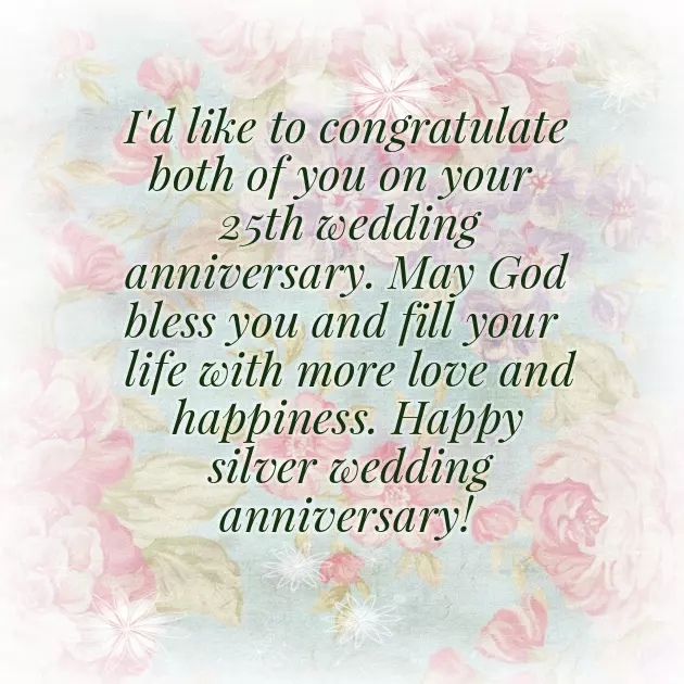 25Th Wedding Anniversary Wishes For Wife 25Th Wedding Anniversary Wishes For Wife