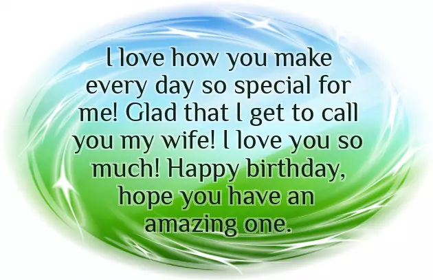 Husband Wishes For Wife Birthday