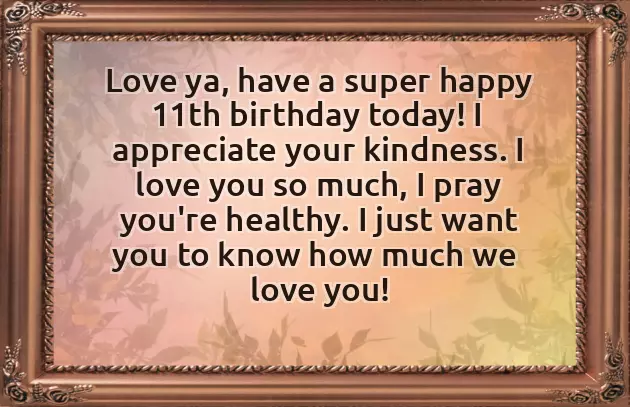 Happy 11Th Birthday To My Son Happy 11Th Birthday To My Son