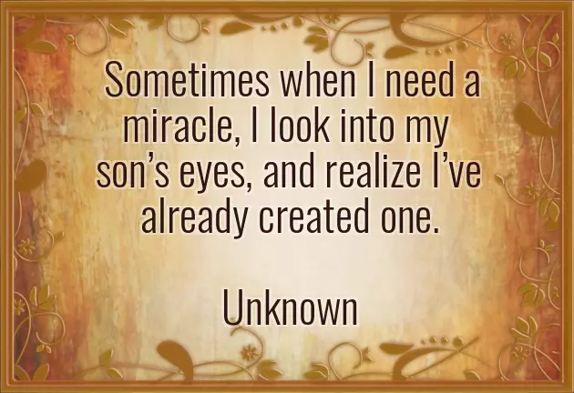 Happy Birthday Quotes For A Son From Mom