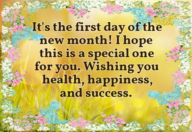Happy New Month To Friends And Family Happy New Month To Friends And Family