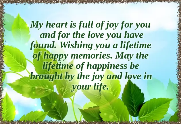 Marriage Wishes For Childhood Friend