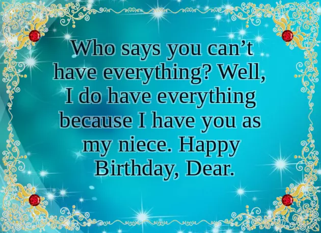 6Th Birthday Wishes For Niece 6Th Birthday Wishes For Niece