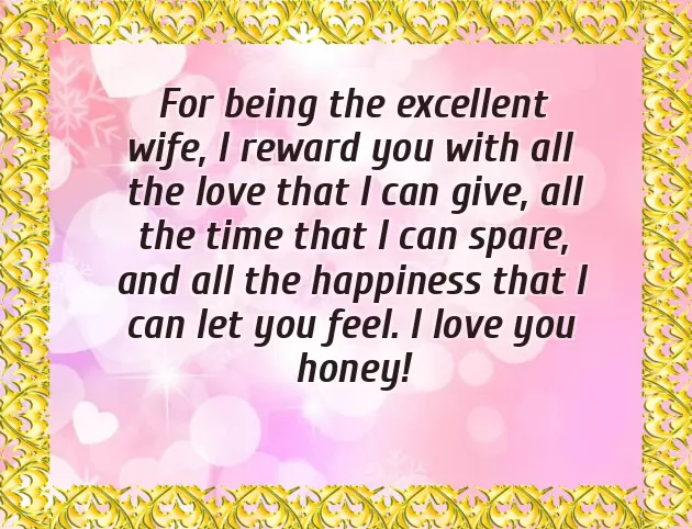 Christmas Wishes To My Wife