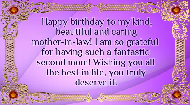 Happy Birthday To The Best Mother In Law Ever Happy Birthday To The Best Mother In Law Ever