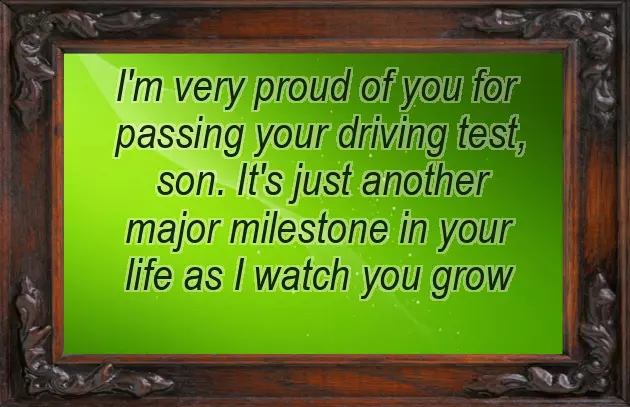 Congratulations On Your Licence Congratulations On Your Licence