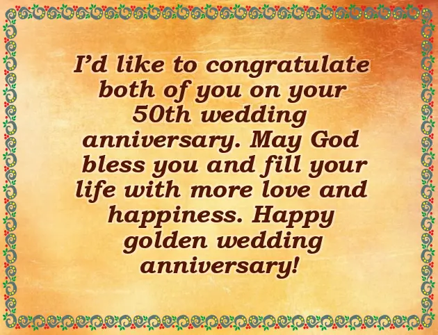 50Th Anniversary Wishes For Aunt And Uncle 50Th Anniversary Wishes For Aunt And Uncle