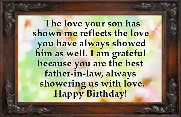 Father In Law Birthday Wishes From Daughter In Law Father In Law Birthday Wishes From Daughter In Law