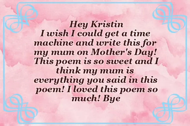 Poems For Mummy Poems For Mummy